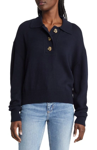 RAILS SHAE POLO SWEATER