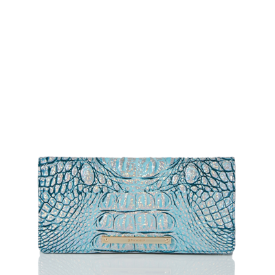 BRAHMIN ADY WALLET ARCTIC BLUE MELBOURNE