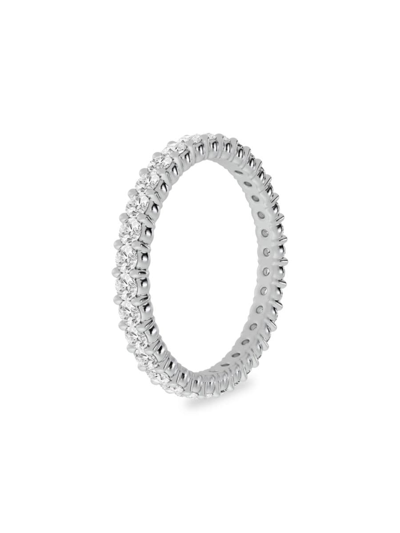 SAKS FIFTH AVENUE WOMEN'S BUILD YOUR OWN COLLECTION PLATINUM & LAB GROWN ROUND DIAMOND ETERNITY BAND
