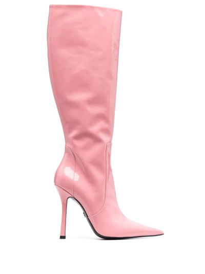 BLUMARINE 120MM KNEE-HIGH BOOTS