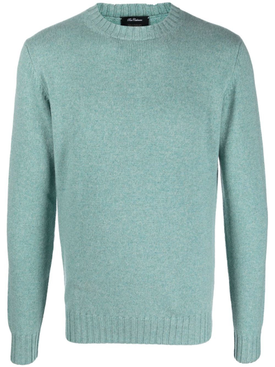 DELL'OGLIO CREW NECK CASHMERE JUMPER