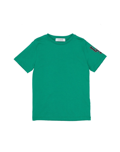 CESARE PACIOTTI 4US PACIOTTI 4US TODDLER GIRL T-SHIRT EMERALD GREEN SIZE 6 COTTON