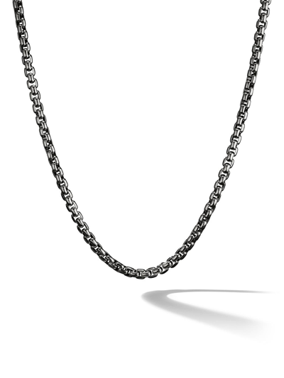 DAVID YURMAN STERLING SILVER BOX CHAIN NECKLACE (4.8MM)