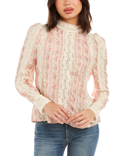 LOVESHACKFANCY LoveShackFancy Jacque Silk Top
