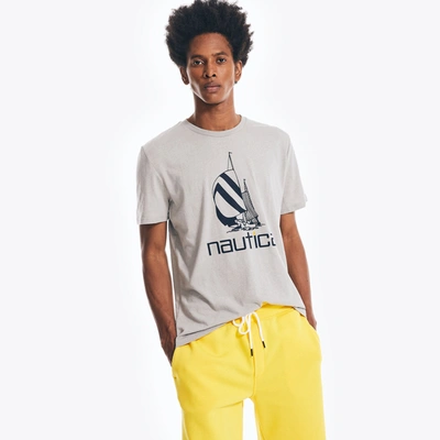 NAUTICA MENS SPINNAKER GRAPHIC T-SHIRT