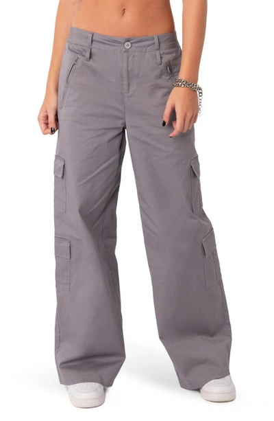 EDIKTED EDIKTED ZARIA STRETCH COTTON CARGO PANTS