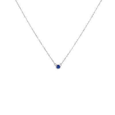 AURATE NEW YORK AURATE NEW YORK BIRTHSTONE NECKLACE