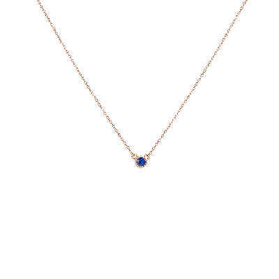 AURATE NEW YORK AURATE NEW YORK BIRTHSTONE NECKLACE