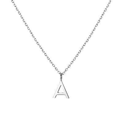 AURATE NEW YORK AURATE NEW YORK CLASSIC GOLD LETTER NECKLACE