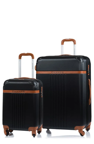 CHAMPS CHAMPS VINTAGE 2-PIECE LUGGAGE SET