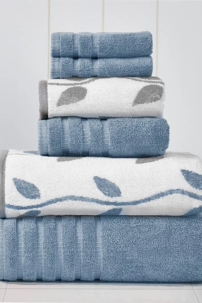 MODERN THREADS MODERN THREADS YARD DYED 6-PIECE TOWEL SET