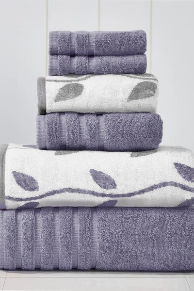 MODERN THREADS MODERN THREADS YARD DYED 6-PIECE TOWEL SET