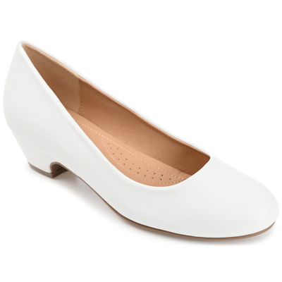 JOURNEE COLLECTION COLLECTION WOMEN'S COMFORT WIDE WIDTH SAAR PUMP