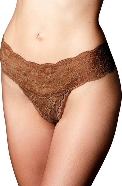 JOURNELLE JOURNELLE SAPNA MID RISE LACE THONG