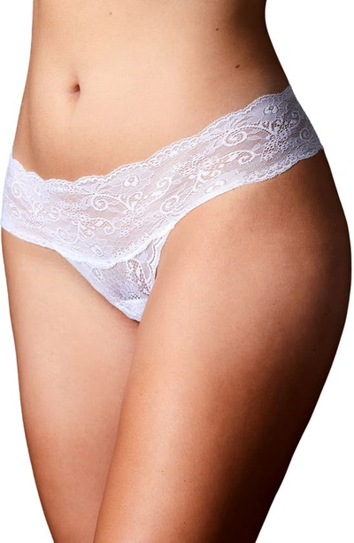JOURNELLE JOURNELLE SAPNA MID RISE LACE THONG