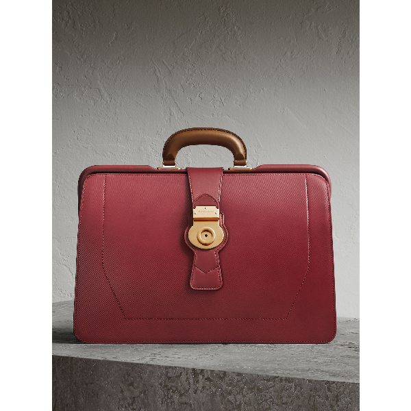 Shop Burberry The Dk88 Doctor's Bag In 