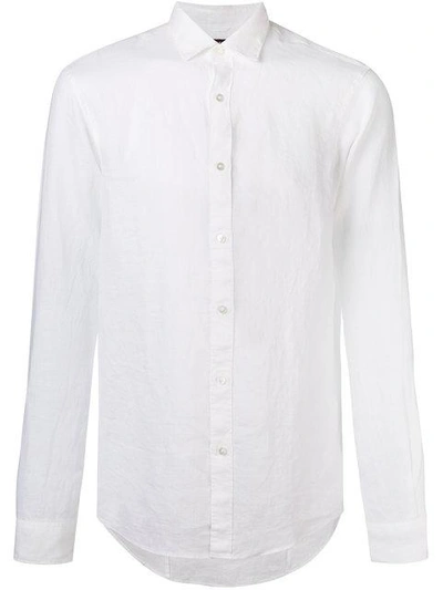 MICHAEL KORS MICHAEL KORS COLLECTION CLASSIC SHIRT - WHITE