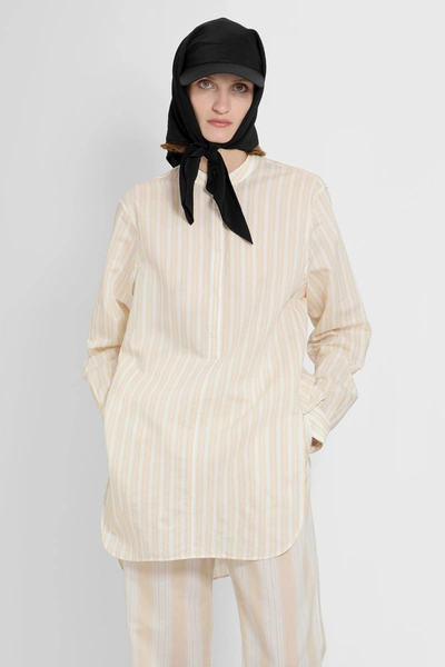 TOTÊME WOMAN BEIGE SHIRTS