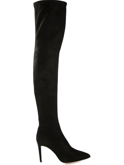 SERGIO ROSSI Knee High Boots