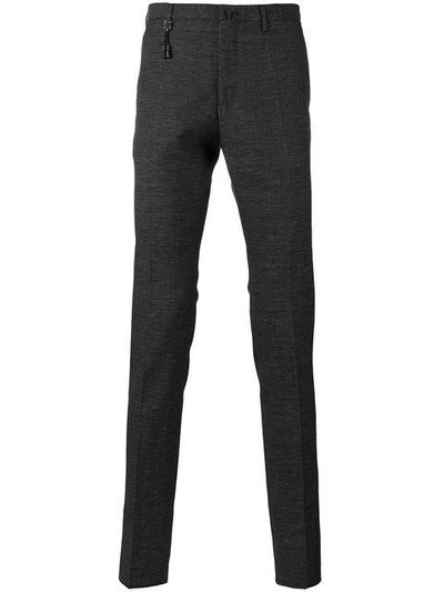 INCOTEX slim-fit tailored trousers