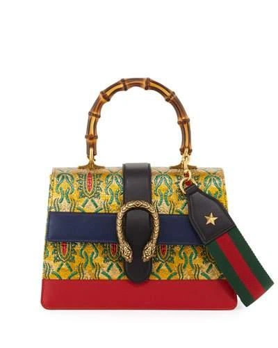 GUCCI DIONYSUS MEDIUM TOKYO-PRINT TOP-HANDLE SATCHEL BAG, MULTI