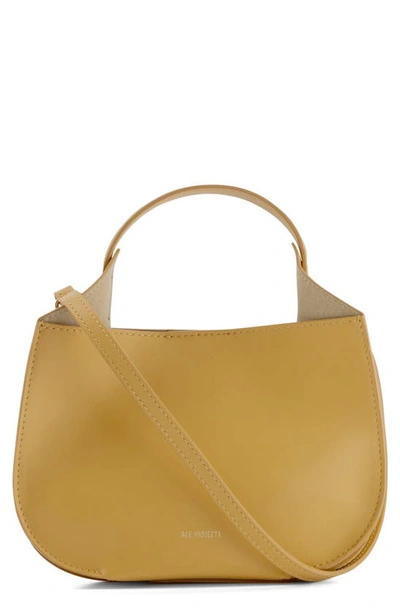 REE PROJECTS MINI HELENE LEATHER HOBO BAG