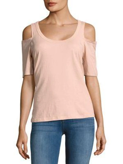 ELLA MOSS SOLID COLD SHOULDER TOP