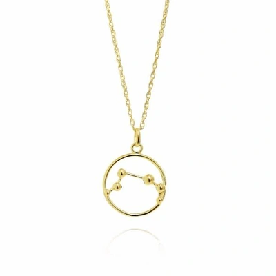 YASMIN EVERLEY JEWELLERY WOMEN'S ARIES ASTROLOGY NECKLACE IN 9CT GOLD