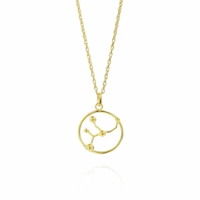 YASMIN EVERLEY JEWELLERY WOMEN'S VIRGO ASTROLOGY RING IN 9CT GOLD