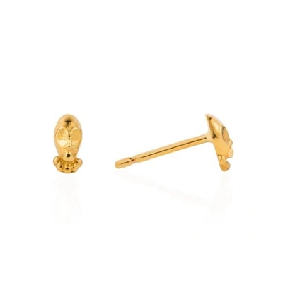 GUCCI WOMEN'S TINY VOODOO ORUNLA EARRINGS GOLD