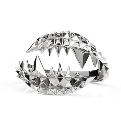 GUCCI WOMEN'S FANG BANGLE SILVER