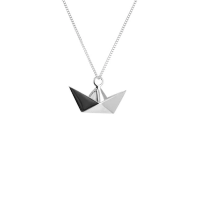 GUCCI WOMEN'S MINI BOAT STERLING SILVER