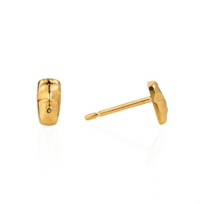 GUCCI WOMEN'S TINY VOODOO DAMBALLAH EARRINGS – GOLD