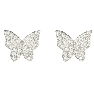 LATELITA LONDON Butterfly Earring Silver
