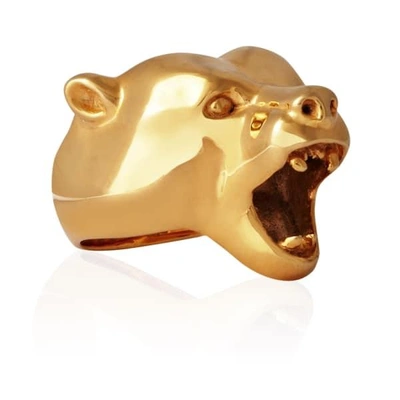 GUCCI WOMEN'S BEAR RING GOLD