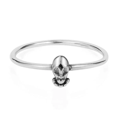 GUCCI WOMEN'S TINY VOODOO ORUNLA RING SILVER