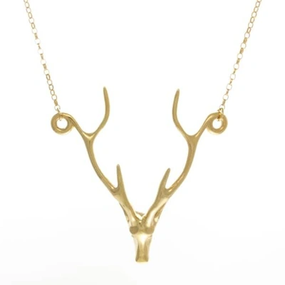 GUCCI WOMEN'S DEER NECKLACE - GOLD