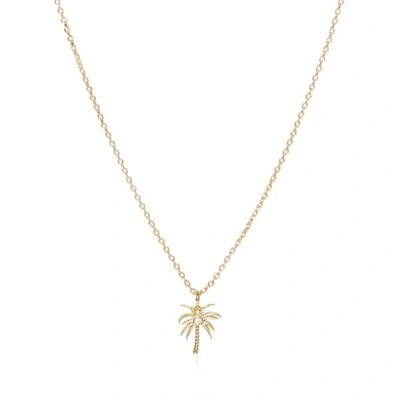 GUCCI WOMEN'S GOLD PALM NECKLACE