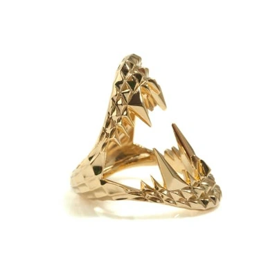 GUCCI WOMEN'S VAMPIRE BITE RING GOLD