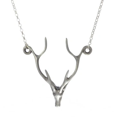 GUCCI WOMEN'S DEER NECKLACE - SILVER