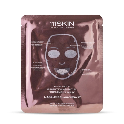 111SKIN ROSE GOLD BRIGHTENING FACIAL TREATMENT MASK 10 MASKS
