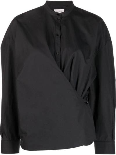 LEMAIRE LEMAIRE OFFICER COLLAR TWISTED SHIRT CLOTHING