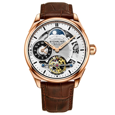 STUHRLING ORIGINAL PRESIDIA 943A AUTOMATIC 42MM SKELETON
