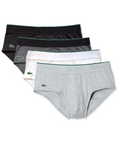LACOSTE 4-PACK BRIEF SUPRIMA COTTON UNDERWEAR