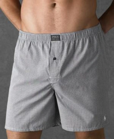 POLO RALPH LAUREN MEN'S UNDERWEAR, WOVEN BOXER