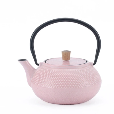 MINIMAL ENAMELED CAST IRON TEAPOT - DOT