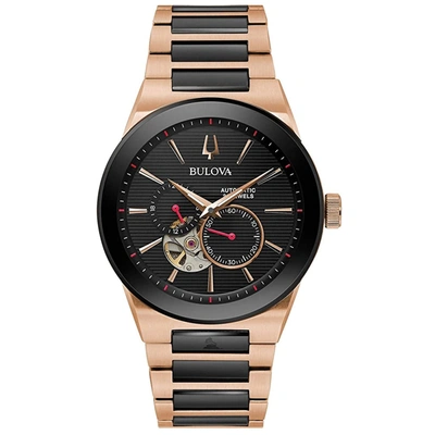 BULOVA MEN'S MILLENNIA BLACK DIAL WATCH