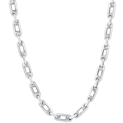 POMPEII3 MEN'S 14K GOLD (62GRAM) OR PLATINUM (116GRAM) 5.5MM LINK CHAIN NECKLACE 22"