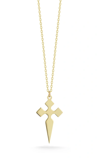 EMBER FINE JEWELRY 14K GOLD CROSS NECKLACE