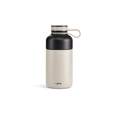 LEKUE INSULATED BOTTLE TO GO, 10-OUNCE, GRAY